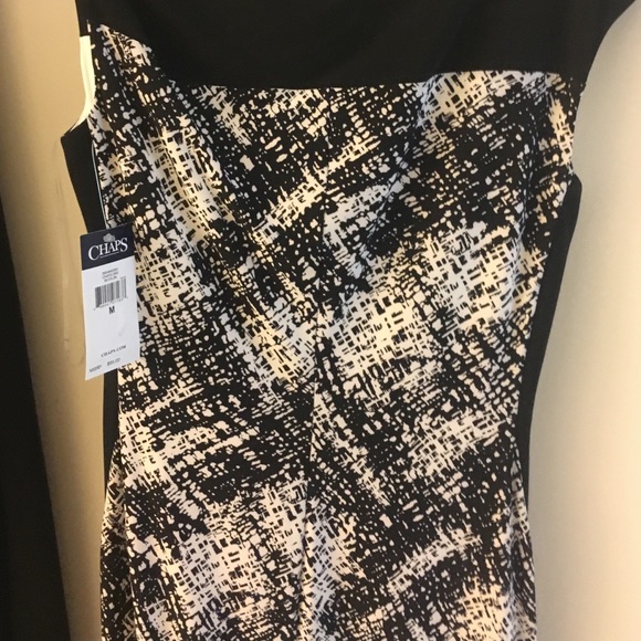 Chaps colorblock M Dress NWT