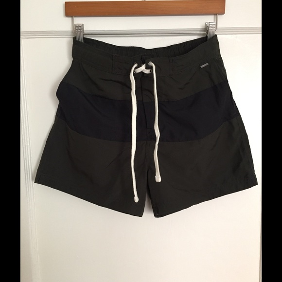 Two Tone Swim Trunk