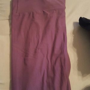 Lularoe TC purple legging