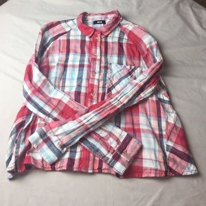 NWOT BDG Urban Outfitters Plaid Button-Down
