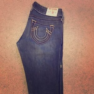 True Religion "Rockstar Gina" boot cut jeans