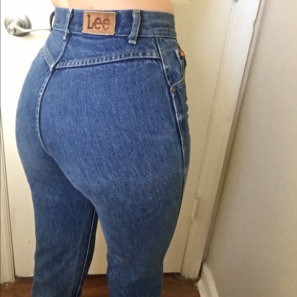 High rise Lee jeans