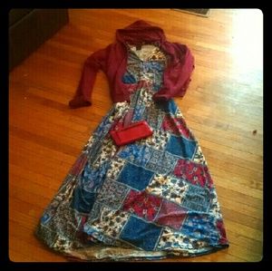 Agnes & Dora Patchwork Austen (maxi dress)