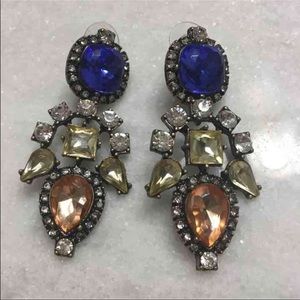 Baublebar statement drop earrings -Aztec