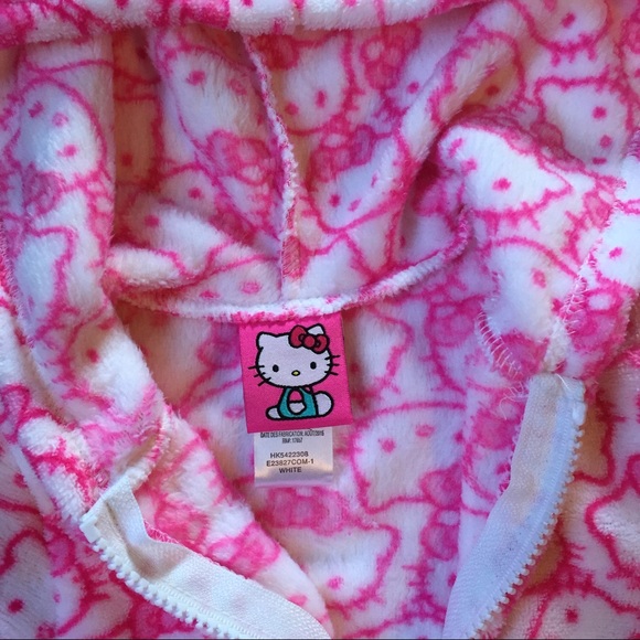 Hello Kitty Light weight fleece hoodie - Picture 4 of 4