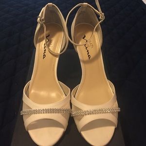 Brand new Ivory wedge sandal sz. 7