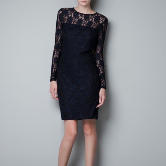 Zara Straight Lace Dress