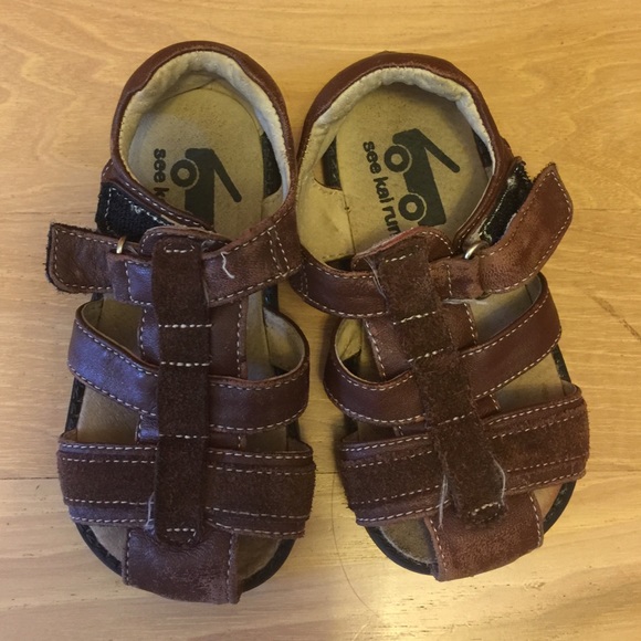 See Kai Run sandals for toddler boys size 7
