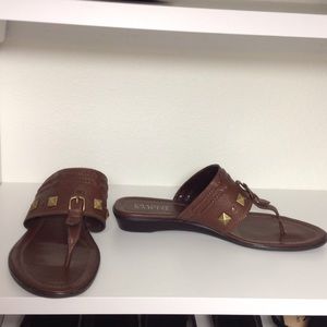 Brown Franco Sarto sandals size 9.5