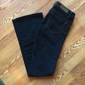 Dark classic flare jeans