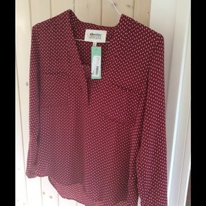 Stitch Fix Alice Blue Elby blouse - Burgundy - Med