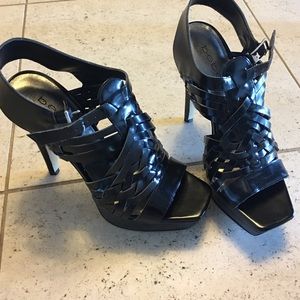 Brand New, Never Worn! Black Bebe High Heels Brand New, Never Worn! Black Bebe High Heels
