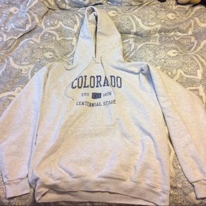 Men's Hanes Ultimate Cotton Light Gray Sweatshirt