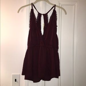 Pacsun crochet tank