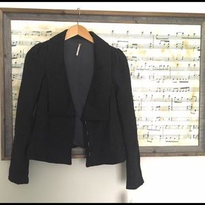Free people charcoal jacket