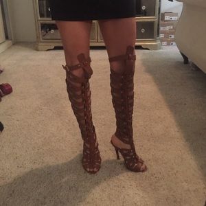 Gladiator Thigh High Heels