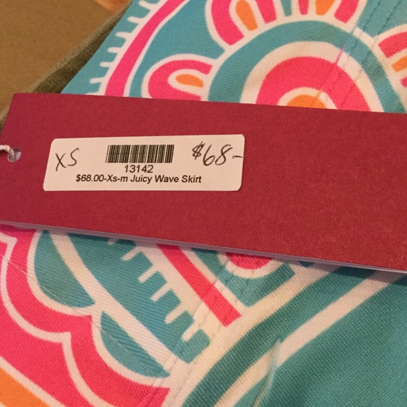 BEFORE+ AGAIN JUICY WAVE SKIRT - Picture 4 of 4