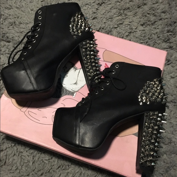 Jeffery Campbell Lita Spike Booties