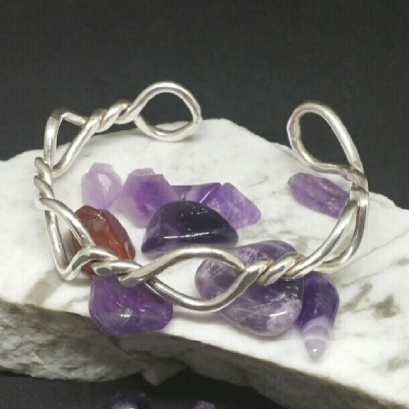 🛑Sterling Silver Bangles Bracelet Cuff🛑 - Picture 3 of 5