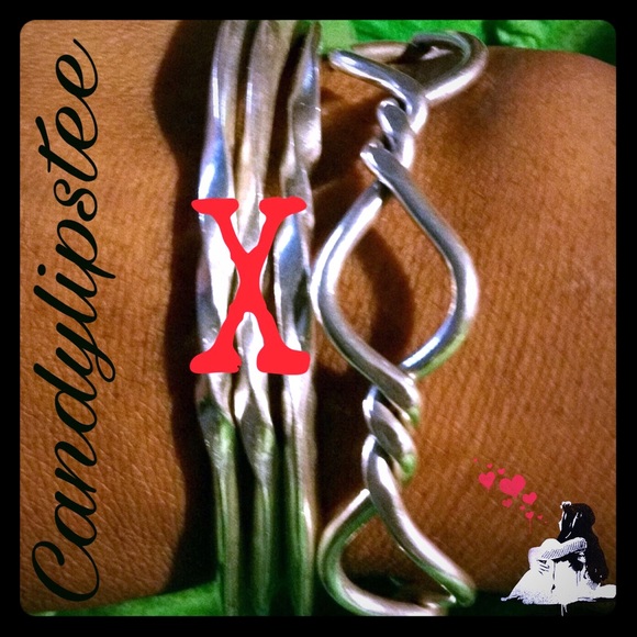 🛑Sterling Silver Bangles Bracelet Cuff🛑 - Picture 1 of 5