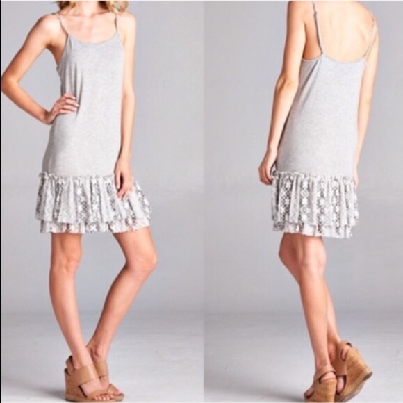 AVA Ruffle slip dress extender. Last Piece - Picture 3 of 3