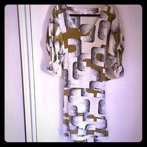 Diane Von Furstenberg geometric silk Edna dress 6