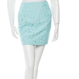 Diane Von Furstenberg Turquoise Skirt