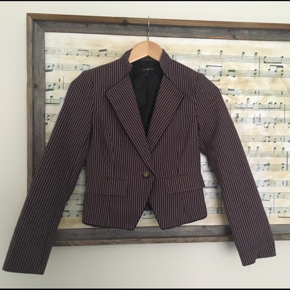 Forever21 striped blazer