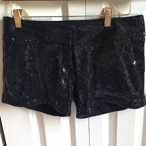 Size 0 sequin dress shorts
