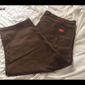 Brown Dickies cargo pants