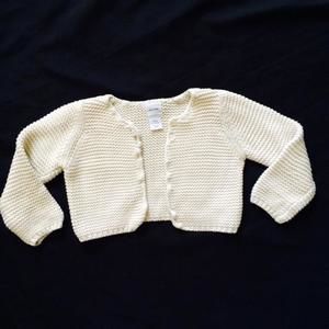 Baby Gap Crochet Cardigan