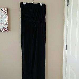 Strapless black Old Navy dress