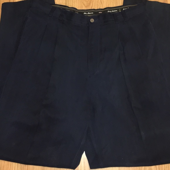 Mens Tommy Bahama Silk Herringbone Pants 36x34