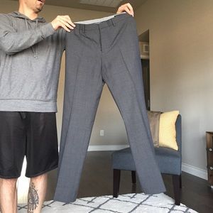 BR charcoal dress pants