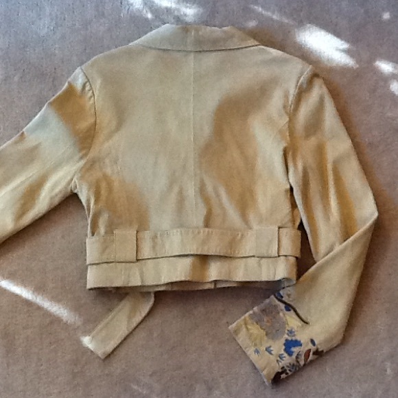 Heart Moon Star suede motto jacket. - Picture 2 of 4