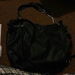 Black handbag