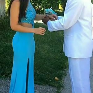 Blue Prom Dress