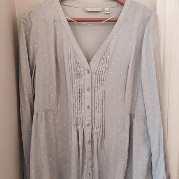LC Lauren Conrad polka dot blouse