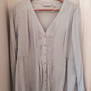 LC Lauren Conrad polka dot blouse