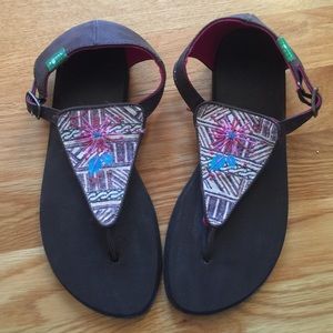 Sanuk Women's Sandals- Size 6