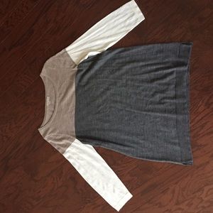 LOFT colorblock sweater