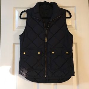 Navy J. Crew Vest