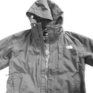 Men's north face jacket (black, size medium)