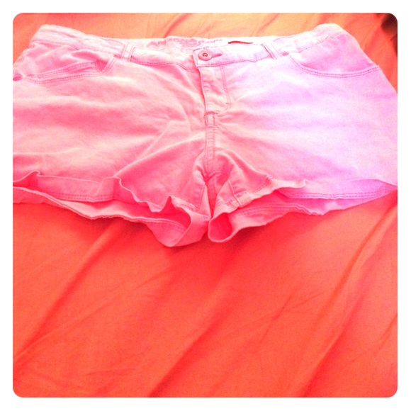 Pink shorts