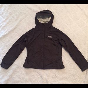 Brown North Face Rain Jacket