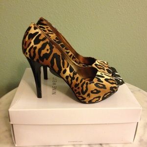 Nine West Leopard Pumps