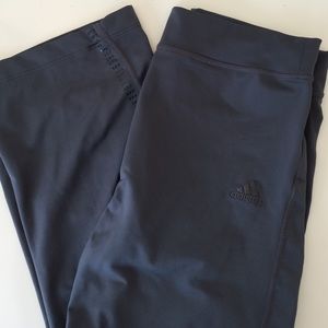 Gray Adidas Climalite Cropped Work out pants (M)