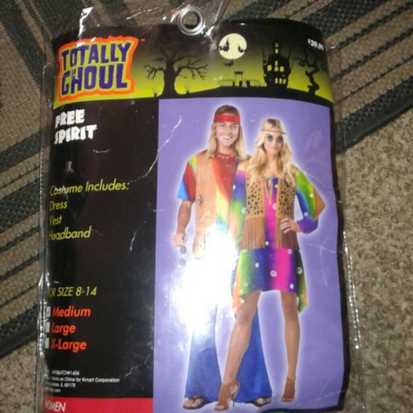 Hippy holloween costumes for women size M
