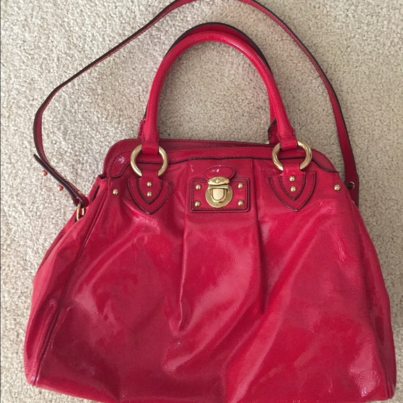 Marc Jacobs patent leather handbag