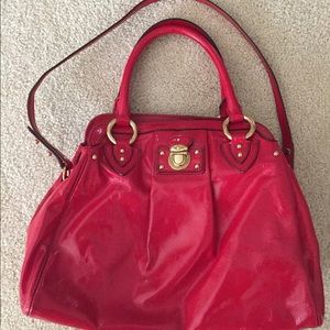 Marc Jacobs patent leather handbag
